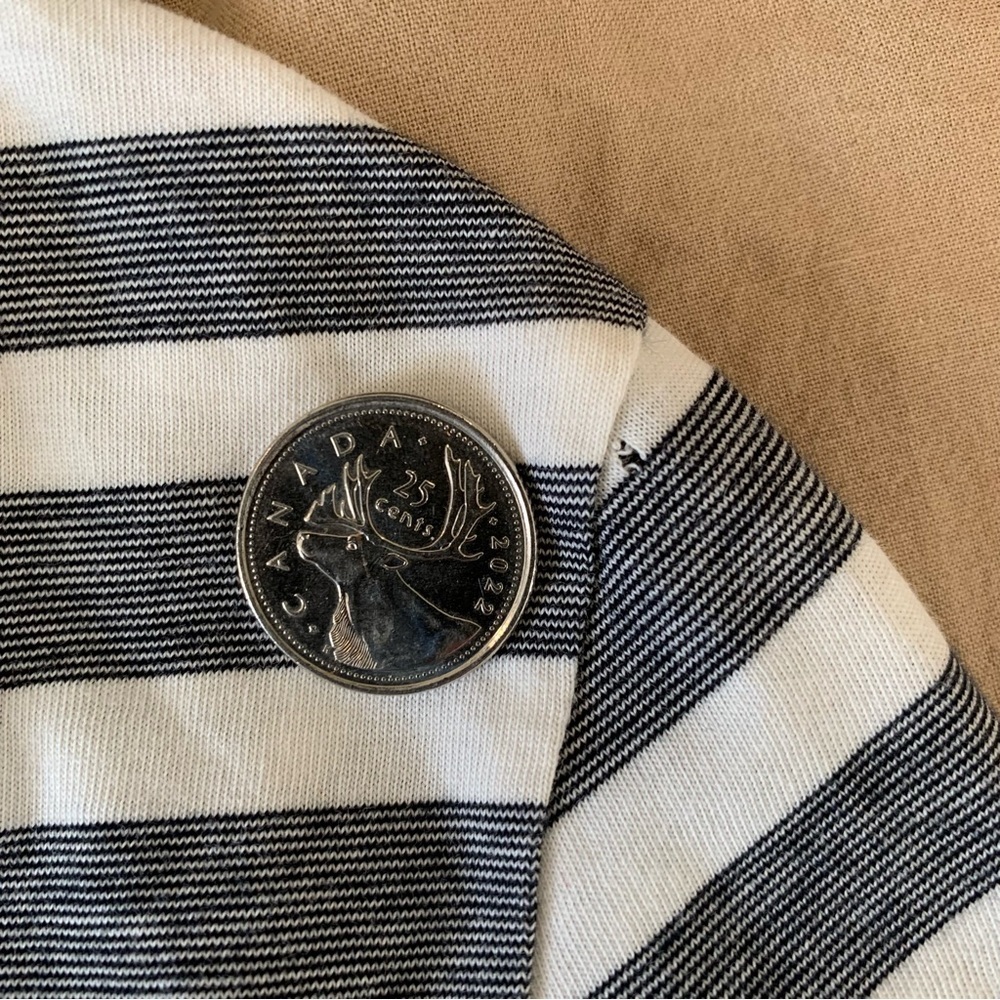 COS 100% Cotton Striped Tee - Picture 10 of 10
